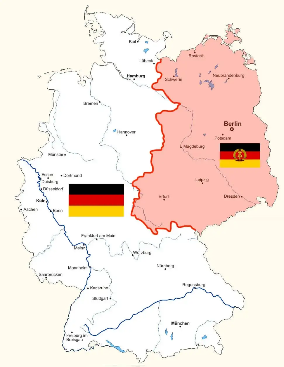 2000 Jahre Deutsche Teilung: Deutschland und DDR