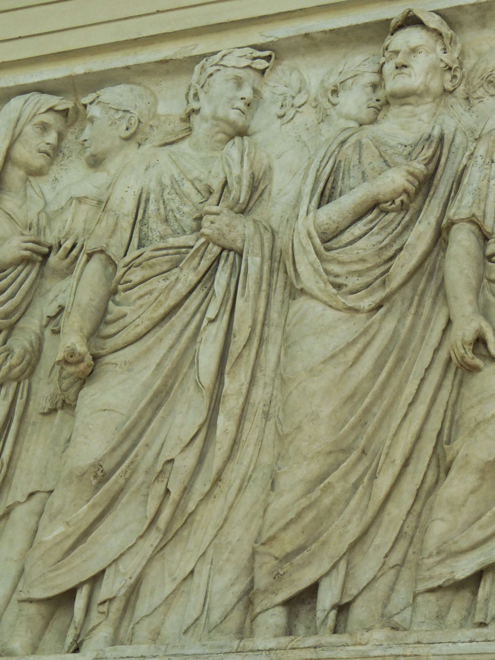 Relief mit Mitgliedern der Familie des Augustus