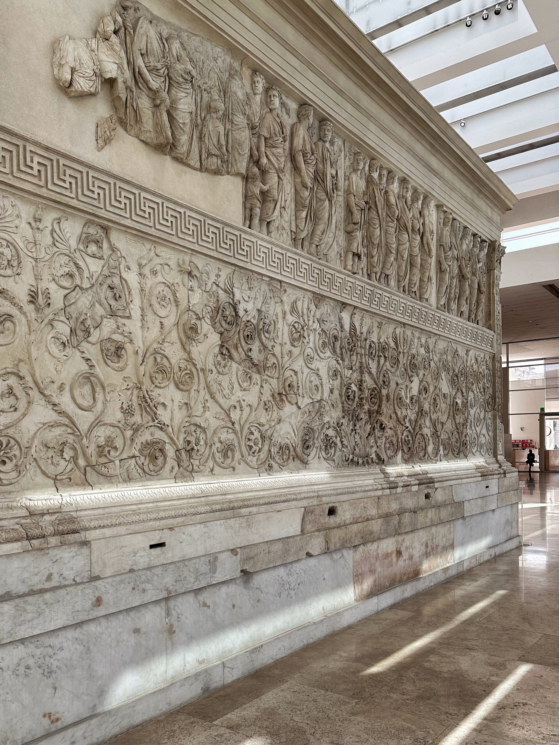 Prozessionsrelief an der Nordseite der Ara Pacis