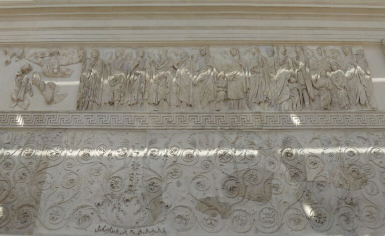 Ara Pacis Augustae in Rom