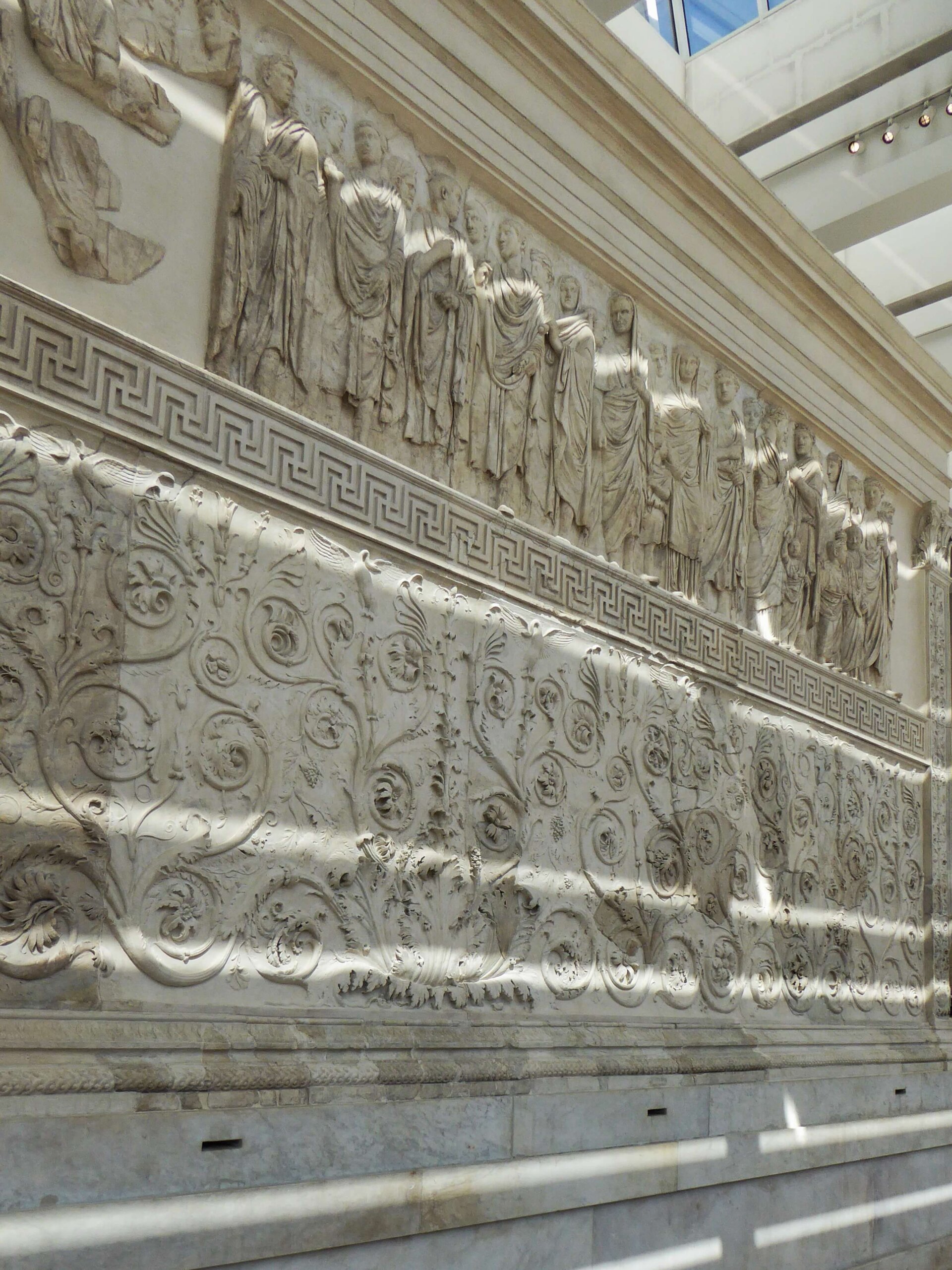 Relief an der Südseite der Ara Pacis