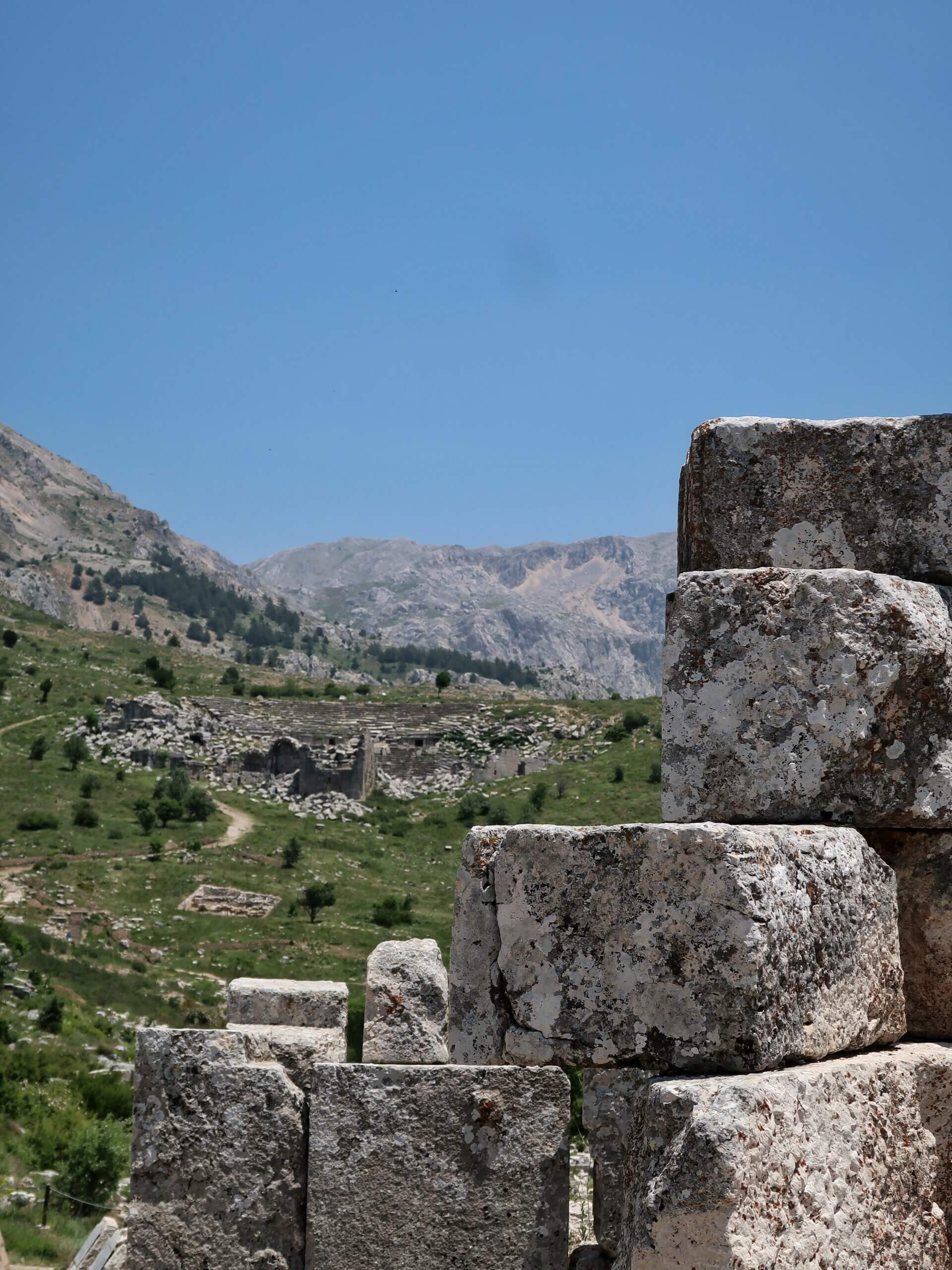 Blick auf das Theater von Sagalassos