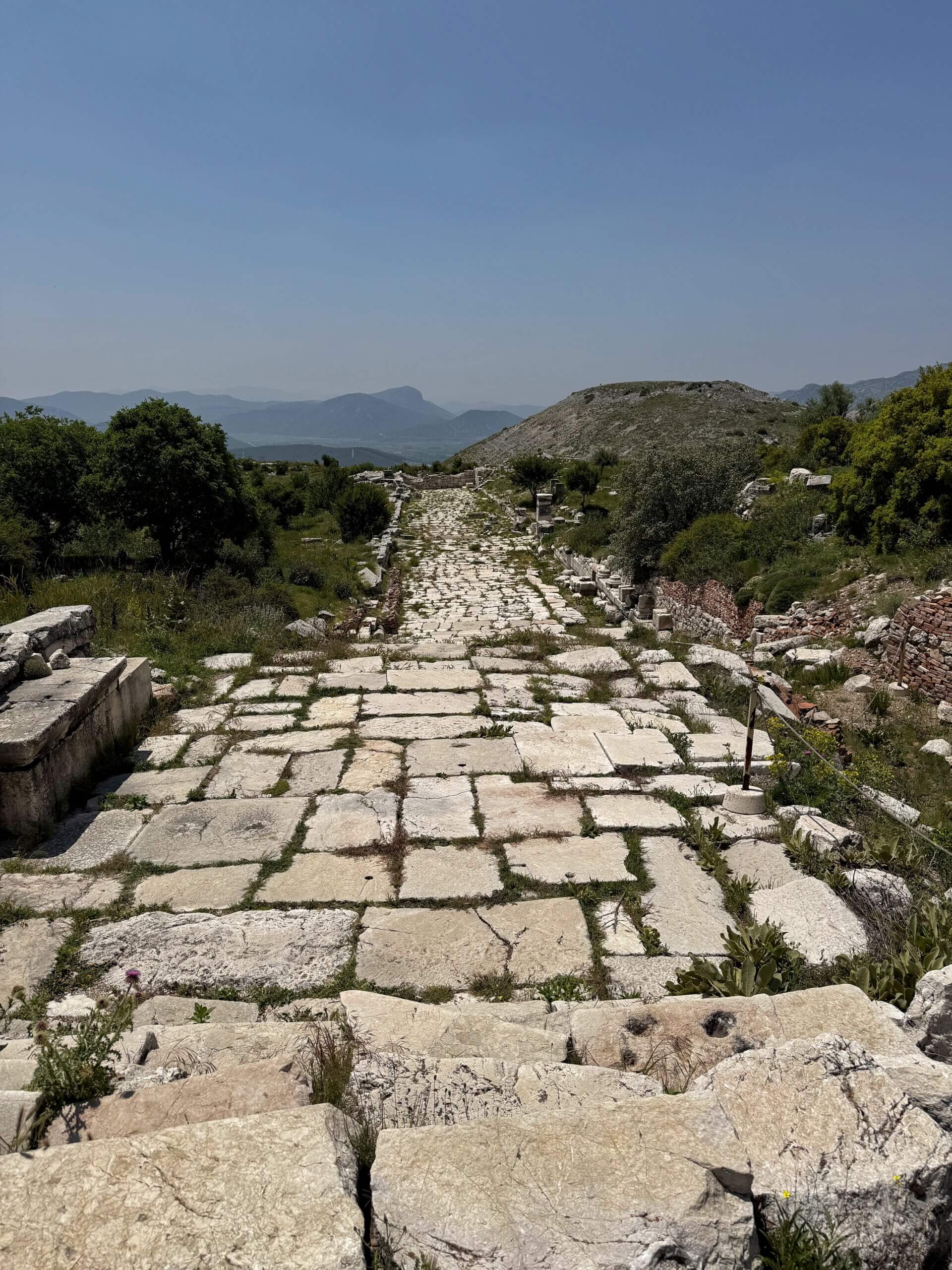 Große Kolonnadenstraße in Sagalassos