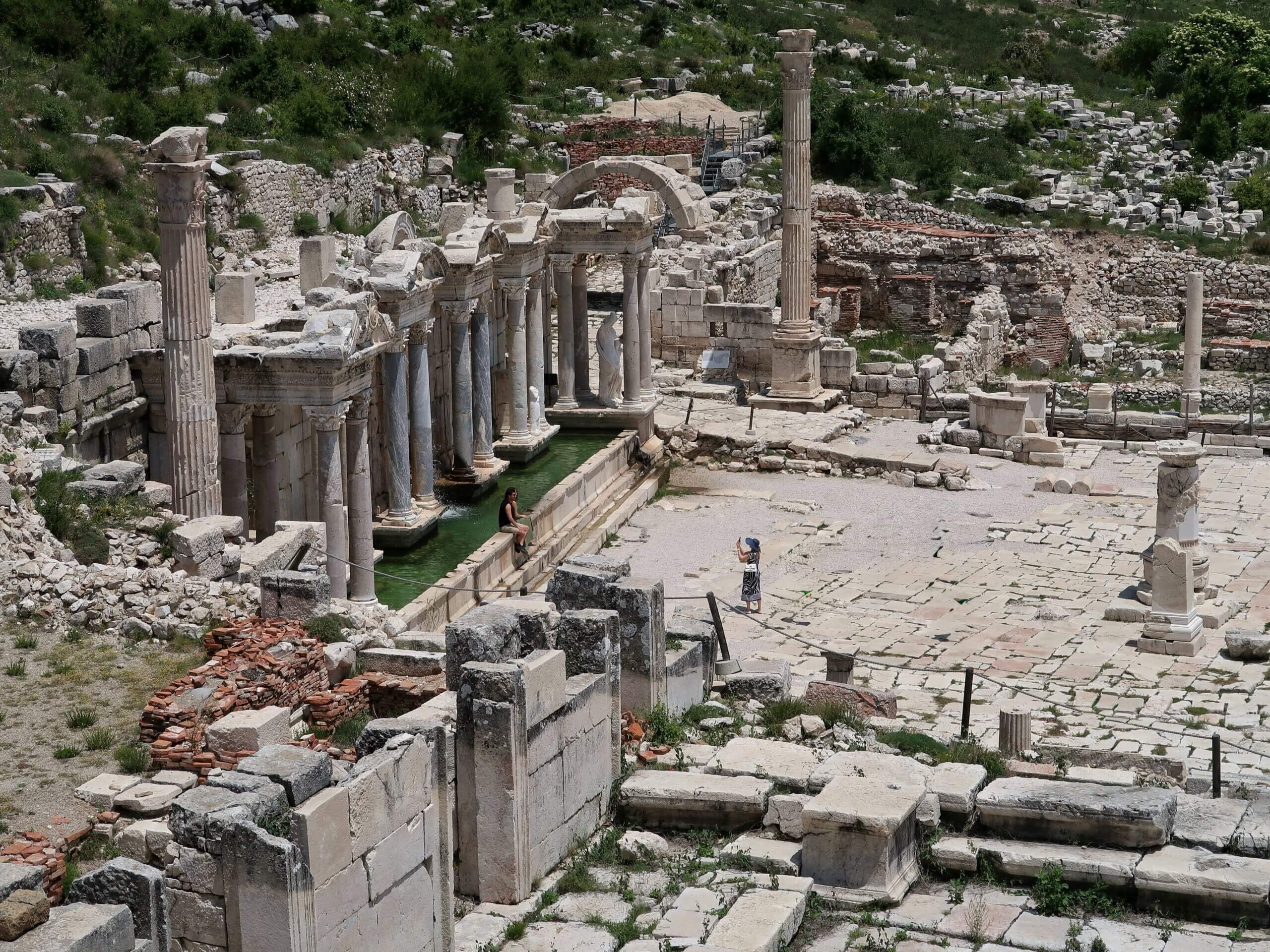 Obere Agora und Antoninisches Nymphäum in Sagalassos