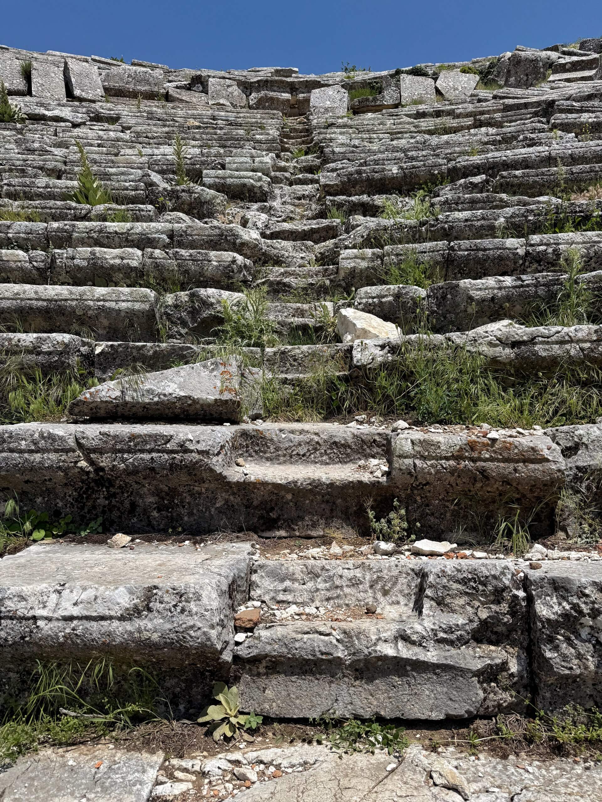 Sitzreihen im Theater von Sagalassos