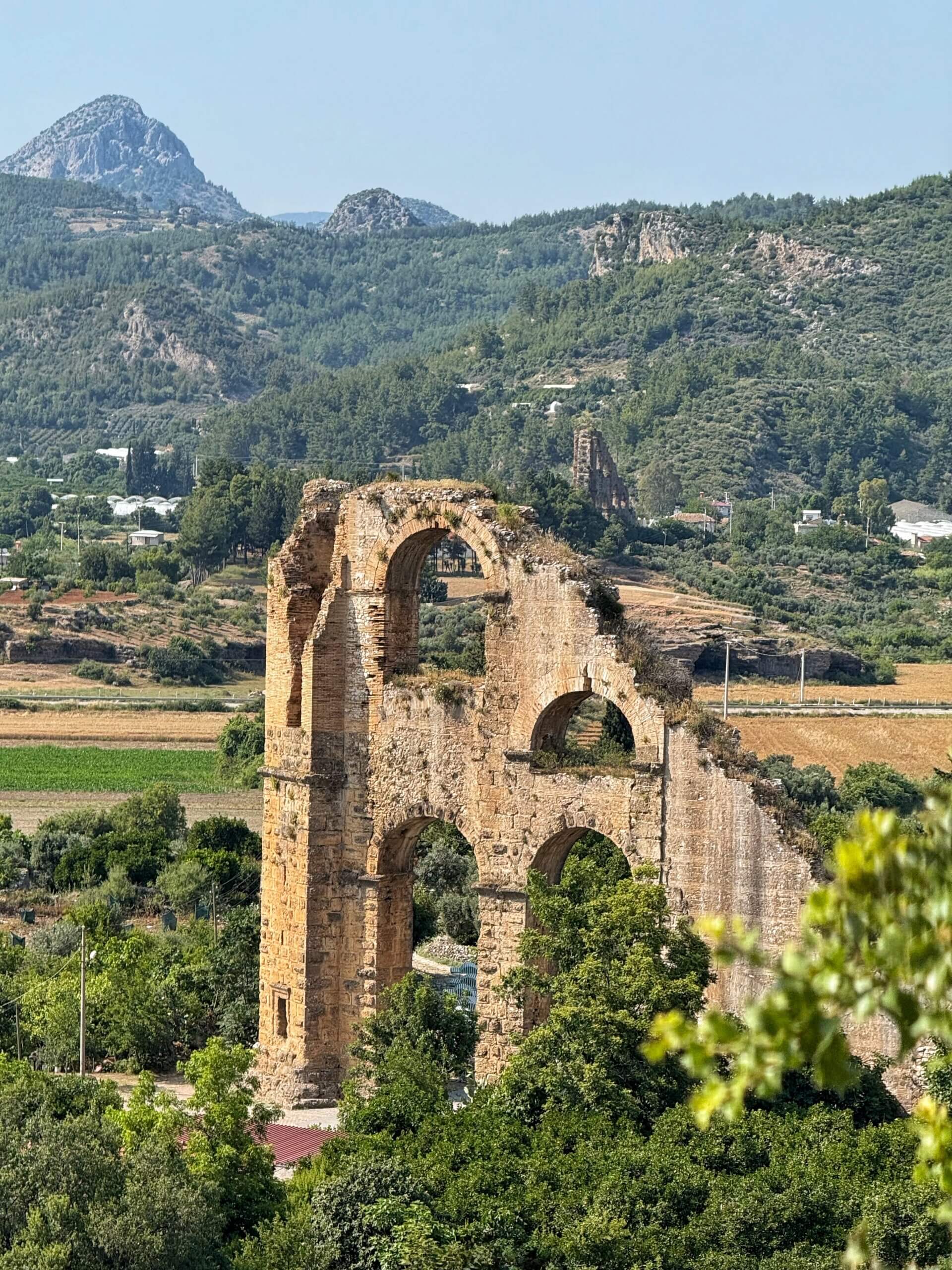 Südlicher Turm des Aquädukts von Aspendos