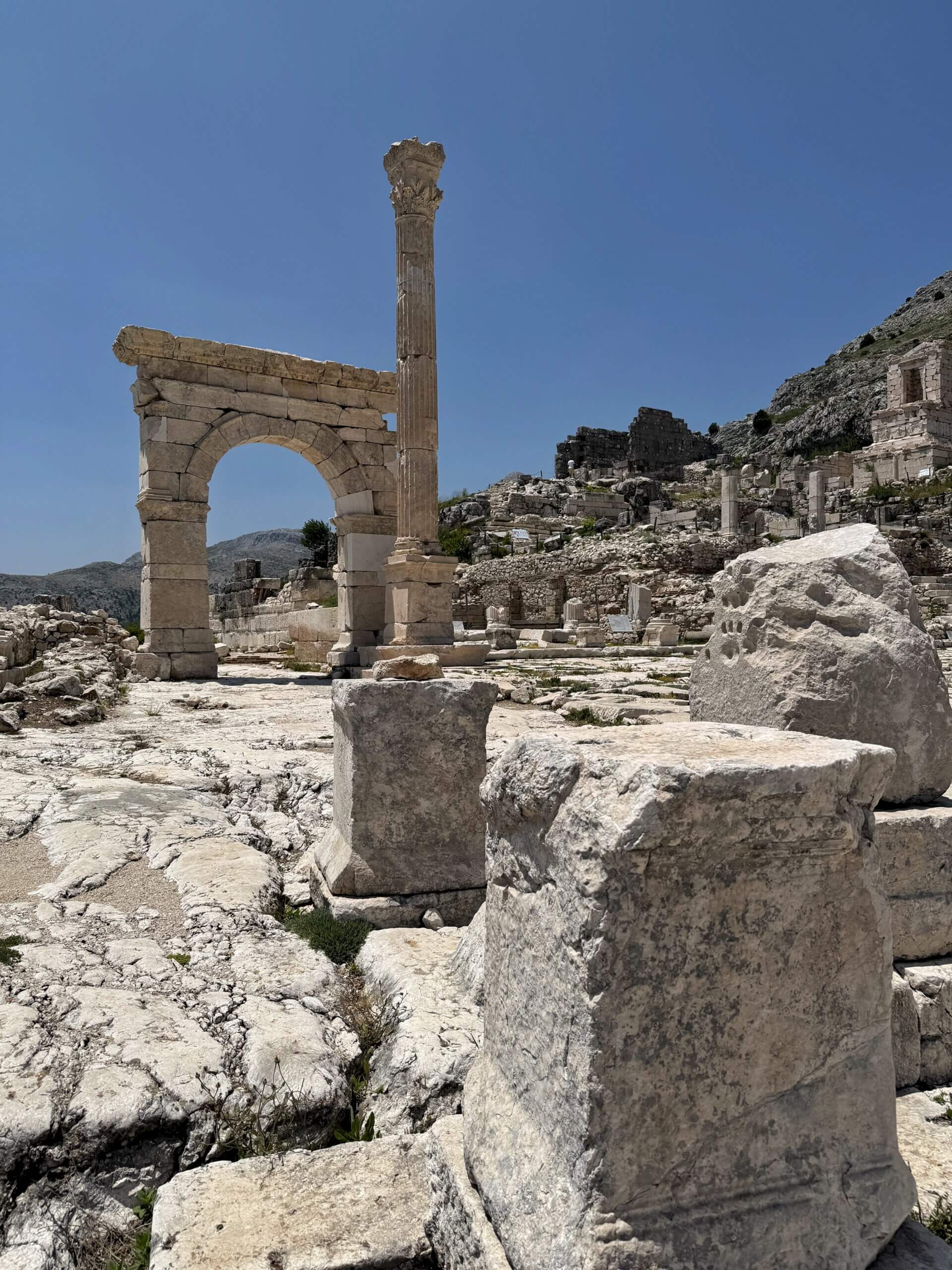 Südwestlicher Ehrenbogen in Sagalassos