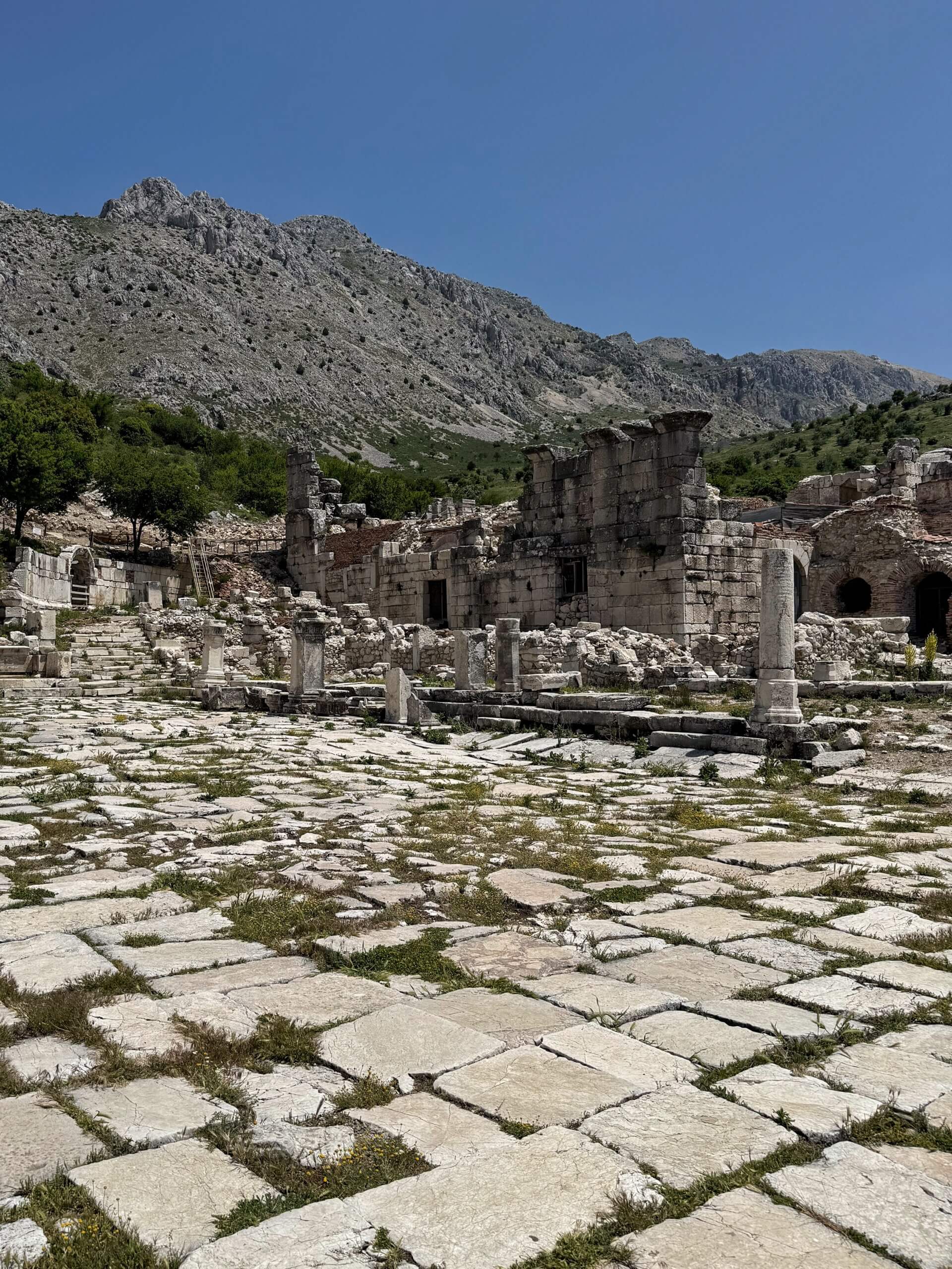 Untere Agora und Kaiserthermen