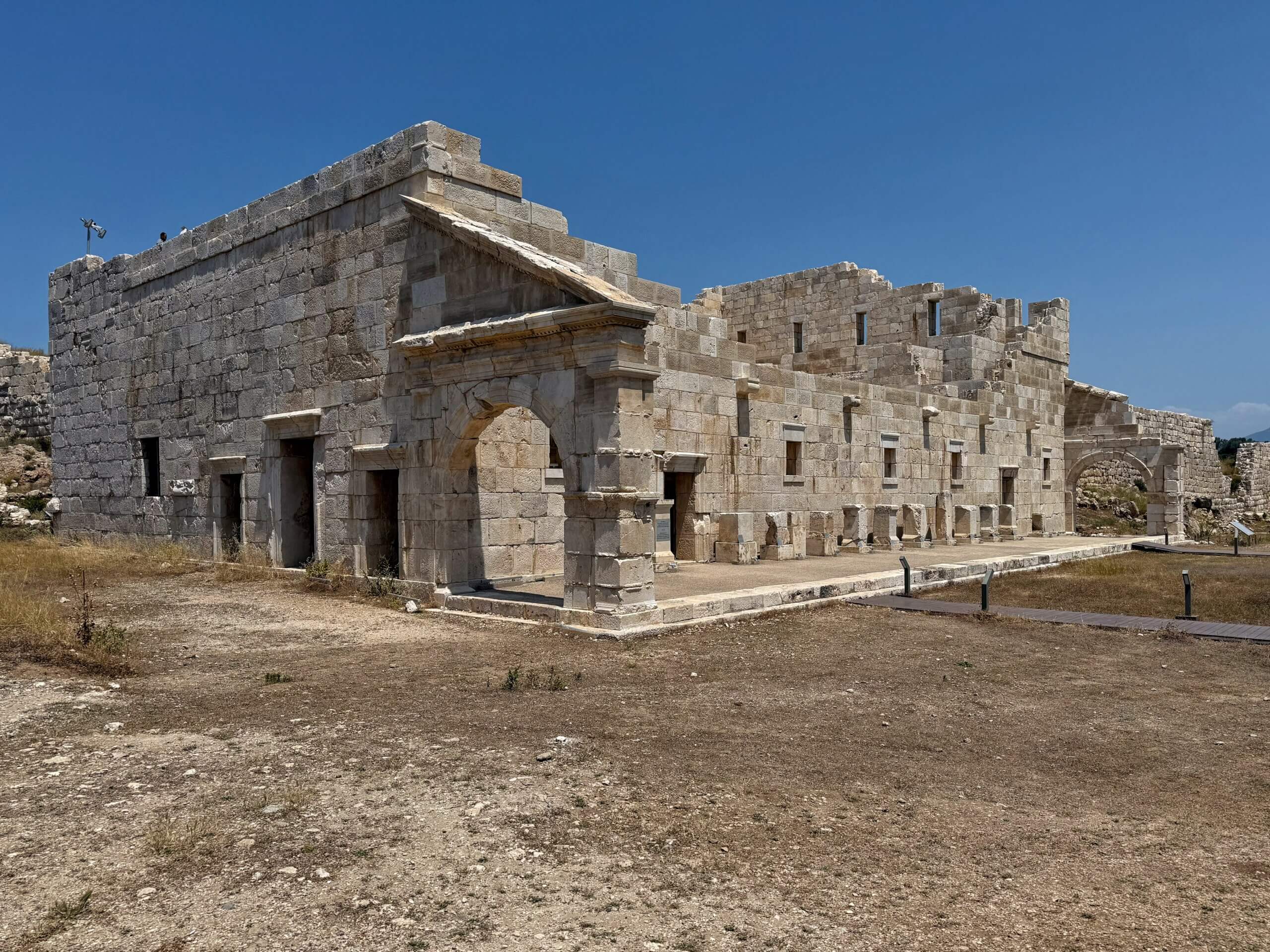 Antikes Bouleuterion von Patara, das Versammlungsgebäude des Lykischen Bundes